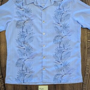 Van Heusen Blue Hawaiian Shirt